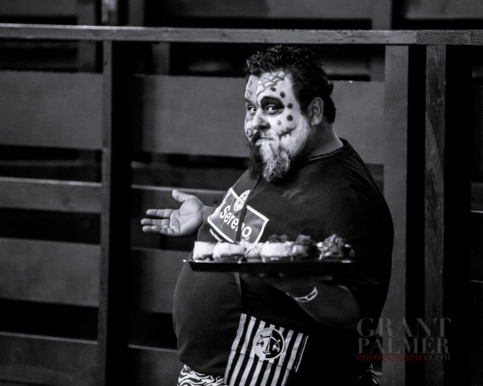 DerbyDolls's tweet photo. Our Enforcers look tough, but they like fun too! Fight Crew &amp; Tough Cookies battle tomorrow--don't forget a costume! https://t.co/cUuCQ1o4e0 https://t.co/RwlQwfsv6t