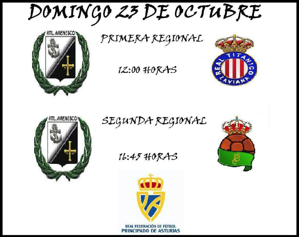 AArenesco's tweet photo. Vuelve el fútbol al pico!! El domingo os esperamos animando a los nuestros!! #vamosarenesco https://t.co/erhiIqOeYR
