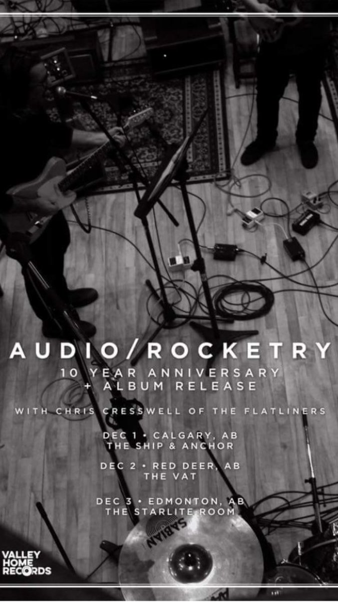 Alberta! We're coming for you in December with @CrustCrustwell! #blessed #stageflight #10years10000beers