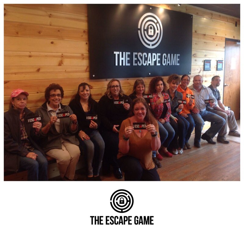 LisaAdamsTHD's tweet photo. We ESCAPED. #D120Dynasty #CAMevent. #Nashville #teamwork @SheaKing75 https://t.co/XGoQdrnpK5
