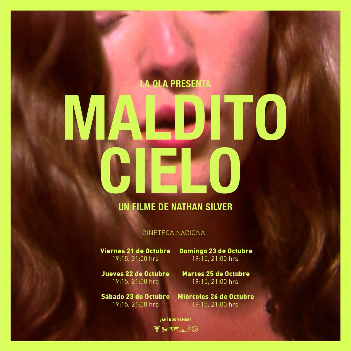 LaOlaCine's tweet photo. Hoy estrena #MalditoCielo en @CinetecaMexico que pasó por el #36Foro :) https://t.co/Qad9zZEskS