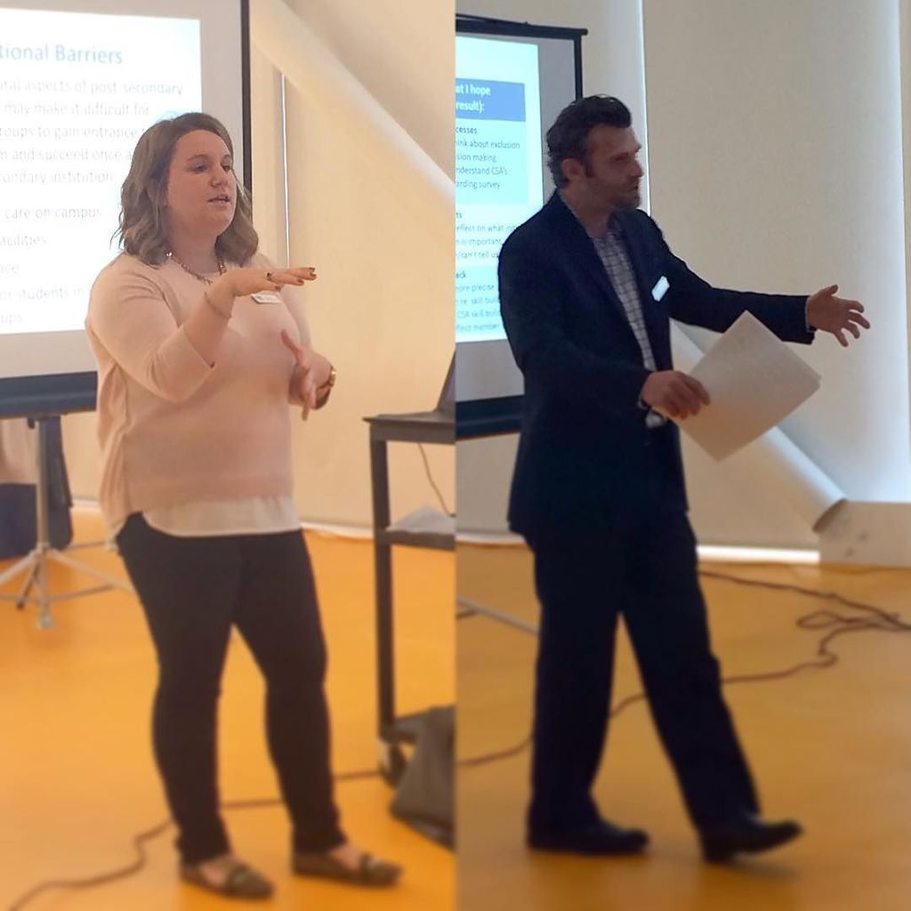 CSA_ON's tweet photo. #Flashback to #CSAOct presentations from our very own DoA & Research & Policy Analyst, Cia… https://t.co/3Pr3aOKOSh https://t.co/CEys6Zi4wb