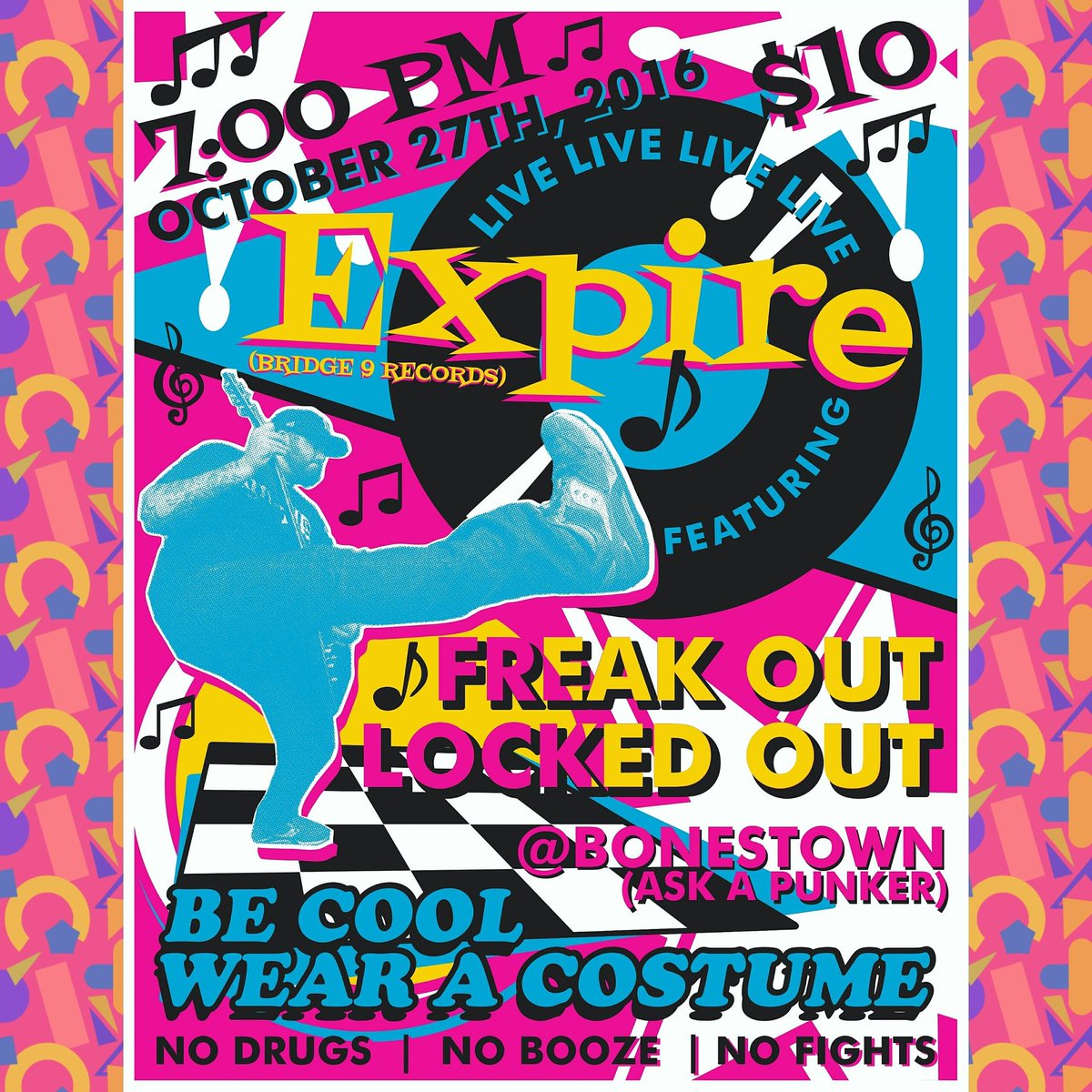 FREAKOUTHC's tweet photo. Next gig featuring @ExpireHC and Locked Out. Come get freaky. https://t.co/n5DmTcuhUm