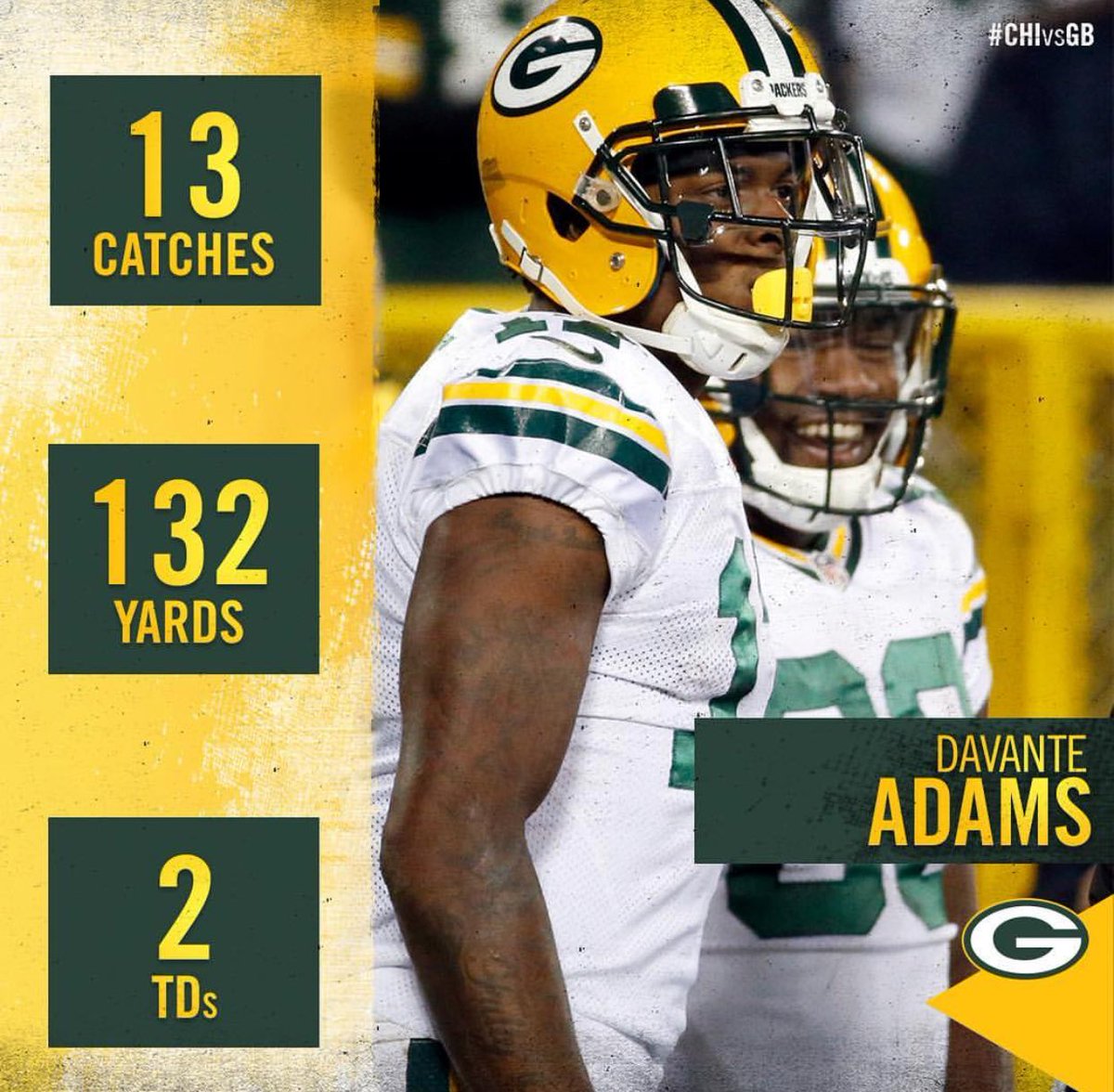EmilyPrice2012's tweet photo. This guy is a beast #CHIvsGB #TNF https://t.co/qusmK55Fv2