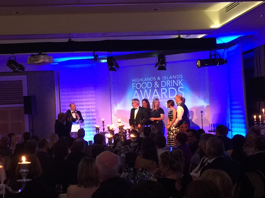 Well done <a href="/SalarSmokehouse/">Salar Smokehouse Ltd</a> Ian for winning the heads and tails prize! #HIFDA2016