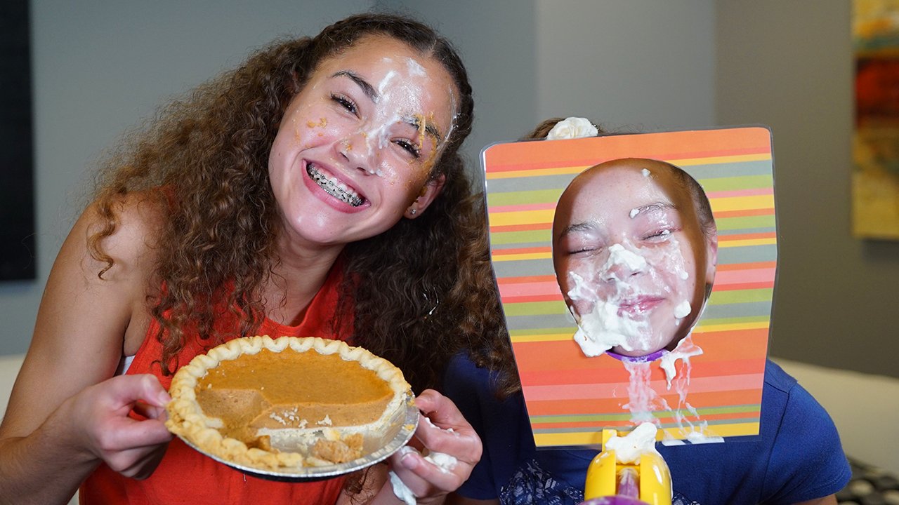 MattyBRaps on Twitter "Olivia & Gracie face off in an epic PieFace