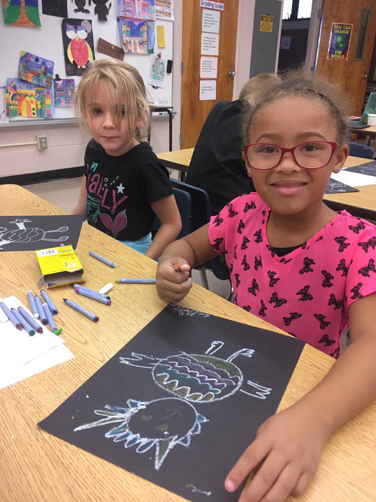 Shh! Nobody tell @SSESPrin, but we've had a wild rumpus going on in Art!