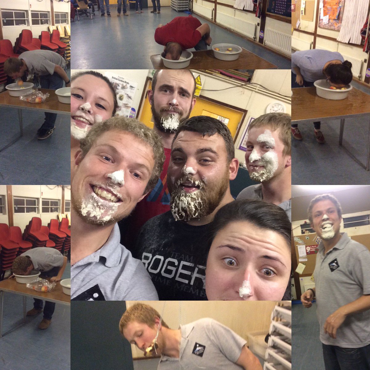 Early Halloween games for Polaris tonight- great laugh