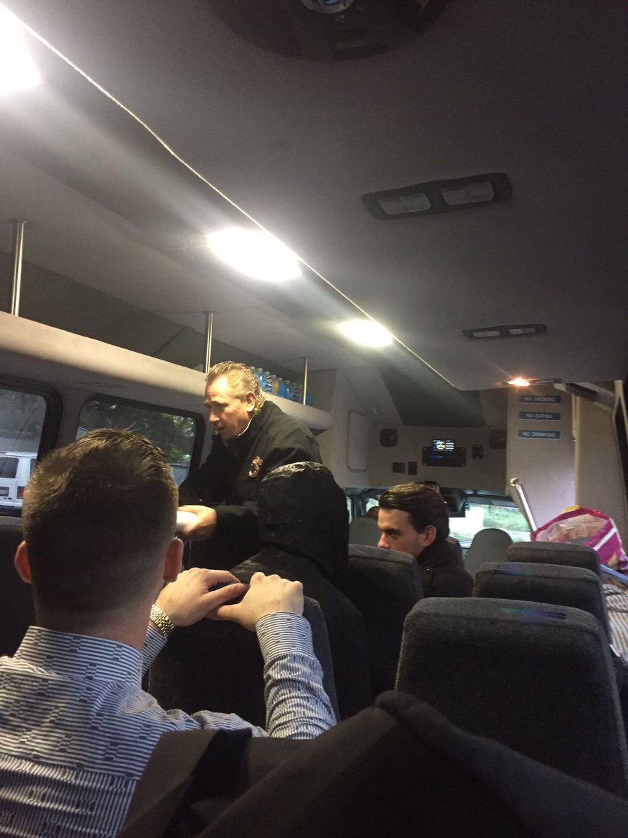 sjfc_hockey's tweet photo. Hittin the road for the weekend WTB. Game against Ithaca tonight @ 9 followed by the annual @LeMoyneHockey tournament Sat/Sun 🏆🏒 #ROADIE https://t.co/IejYzKWJVi
