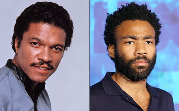 EW's tweet photo. It's official: Donald Glover has been cast as young Lando Calrissian in the #StarWars Han Solo movie! https://t.co/7h4Vs8pMlt https://t.co/6TPb4nzmlH