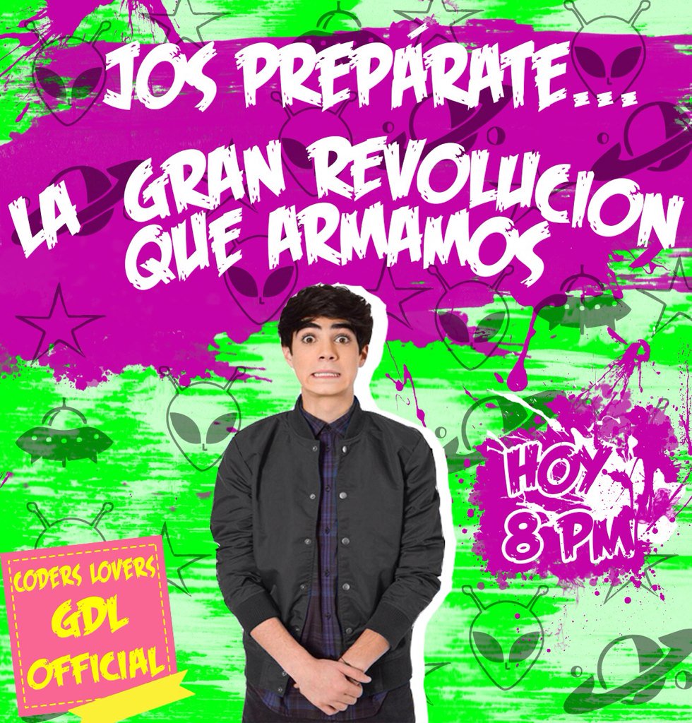 CodersLGDLOffic's tweet image. PREPÁRENSE... GRAN SORPRESA PARA @JosDice...

¡¡8:00 PM!! 😭❤️ #ArmemosUnaRevolucionJos