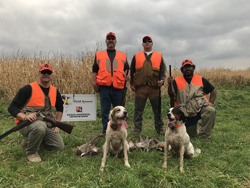 krausanderson's tweet photo. Thanks to the Sponsors of the Welcome Home the Troops Pheasant Hunt for making it a #GreatDay #WildWingsOneka #HugoMN #YellowRibbon https://t.co/0Bhc7YDQgF