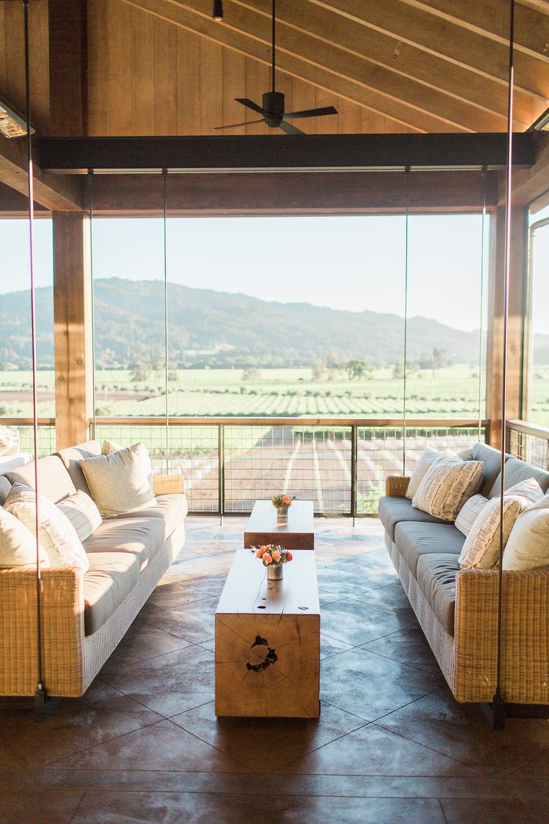 Join us here to take in this gorgeous #view on our #terrace while enjoying your #winetasting