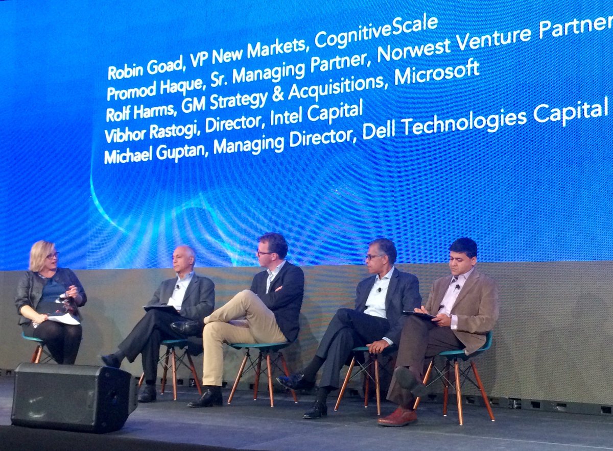 M12vc's tweet photo. MSV portfolio company @CognitiveScale hosts #Cognite2016. MSFT's @rolfharms joins other VCs &amp; CVCs to share how MSFT supports #cognitive #AI https://t.co/nQdpoo84yh