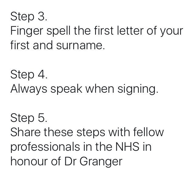 RebeccaCrossle2's tweet photo. @bailey_suzie please have a go at the signing #hellomynameis, you could always teach someone else too knowing a few signs #helpseveryone👍👍 https://t.co/iHteJfqu6I
