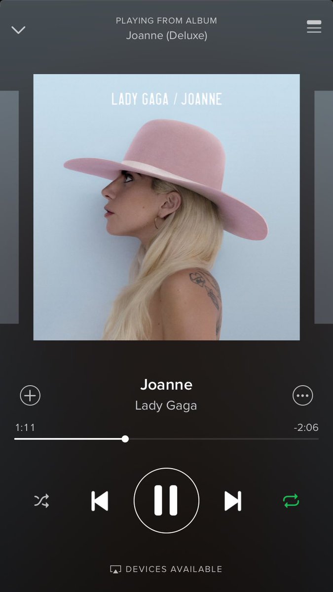 I'm absolutely obsessed with Joanne by <a href="/ladygaga/">Lady Gaga</a> I could just sit down with a coffee and chill to this album☕️😍