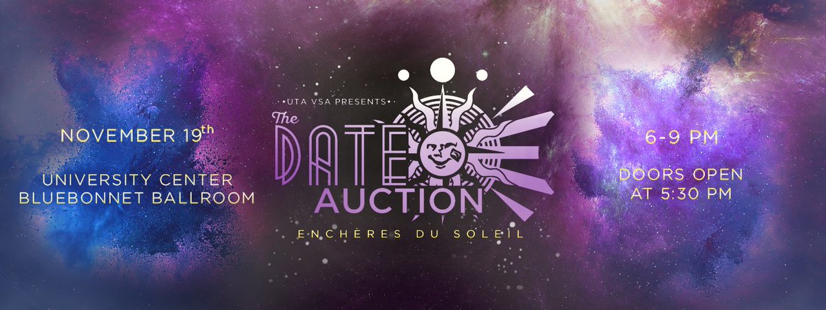 UTAVSA's tweet image. Date Auction pre-sale tickets are now available! Purchase them through the link on the bio!