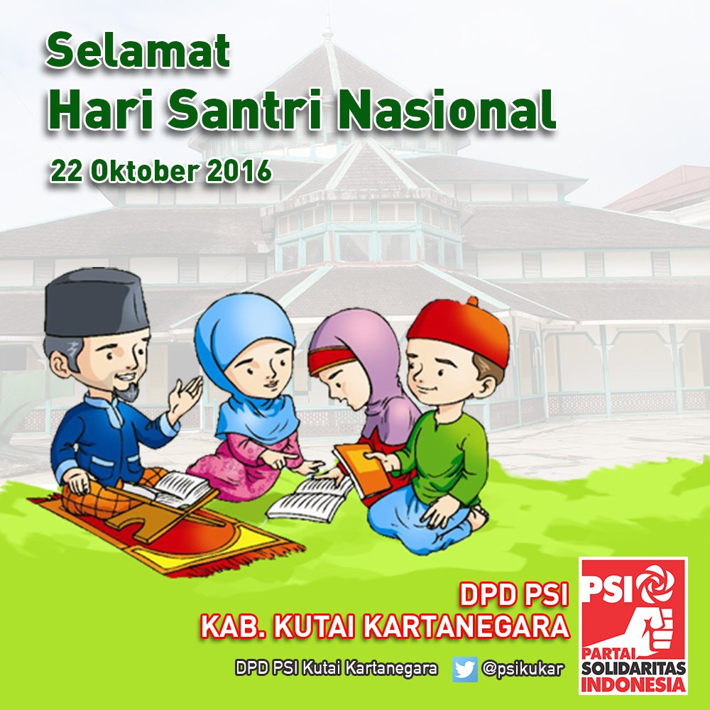 psikukar's tweet photo. Selamat #HariSantriNasional 22 Oktober. Tanggal ini ditetapkan berdasarkan sejarah Perjuangan 22 Oktober 1945. https://t.co/C2wvryffjG
