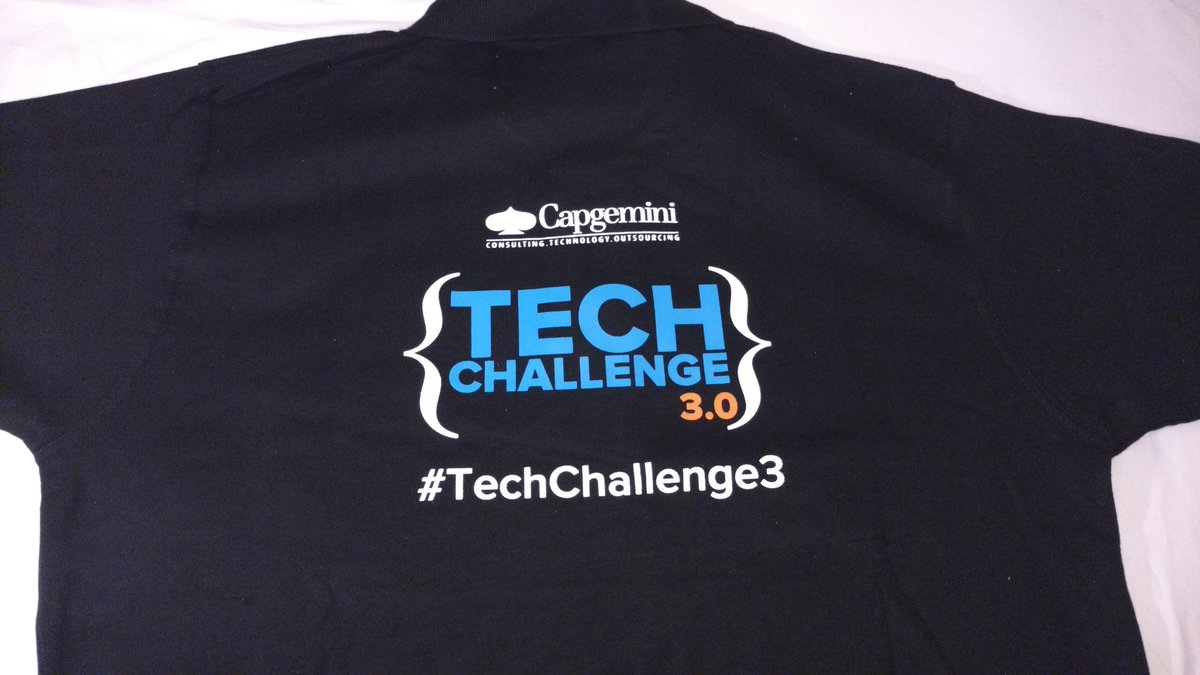 Sarangbrahme's tweet image. About to wear #techchallenge3 attitude