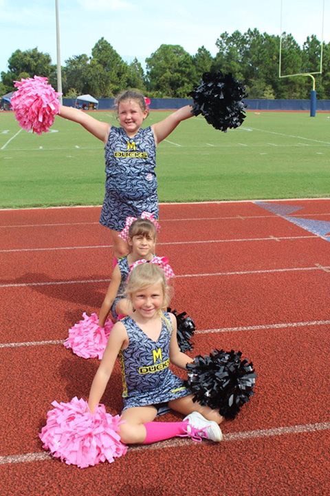 Melbourne Ducks #PopWarnerPink