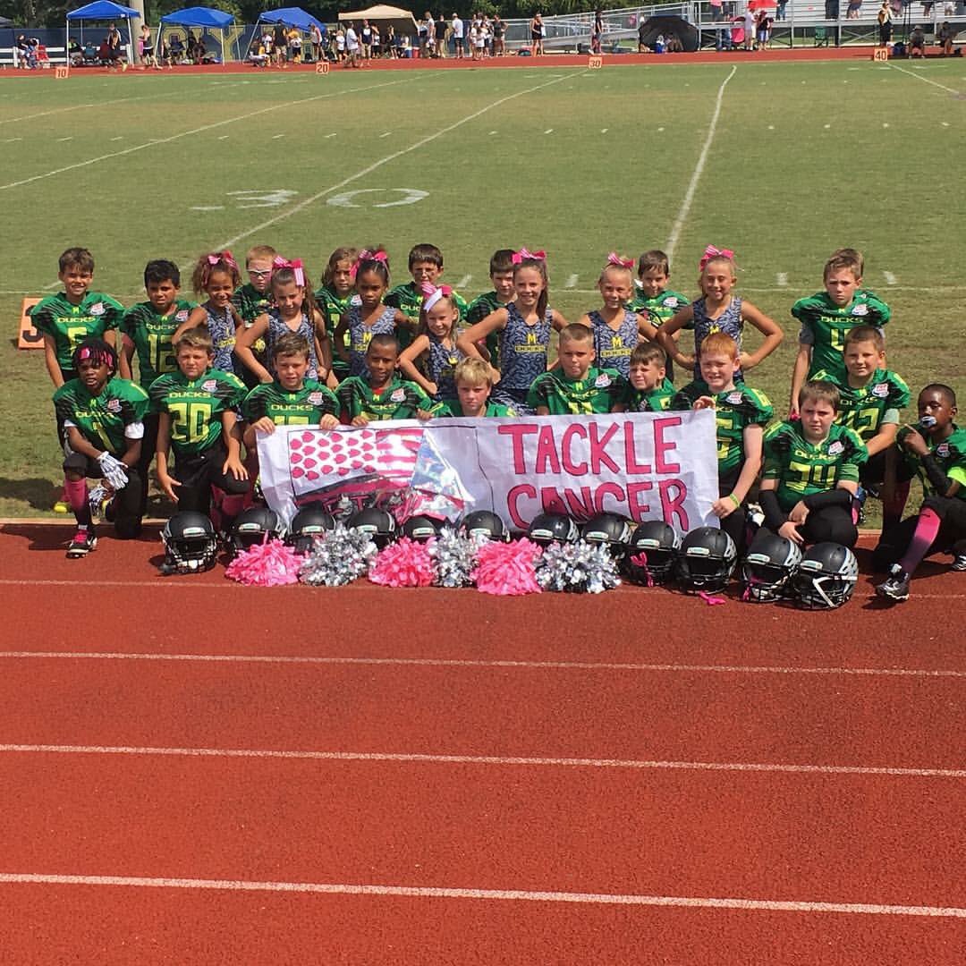 Melbourne Ducks #PopWarnerPink