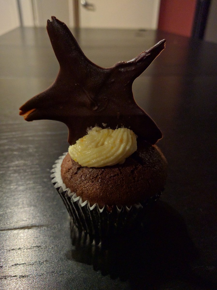 kroterd's tweet photo. What time is it? Cupcake time! Girls baked for #HamildocPBS party. Even more excited for December's trip to @HamiltonMusical  #HamiltonCHI! https://t.co/sXpcmStp91