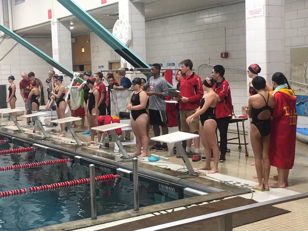 IthacaLilRed's tweet photo. Senior night. @IHSVarsitySwim takes on Corning. https://t.co/ftn47v0obo