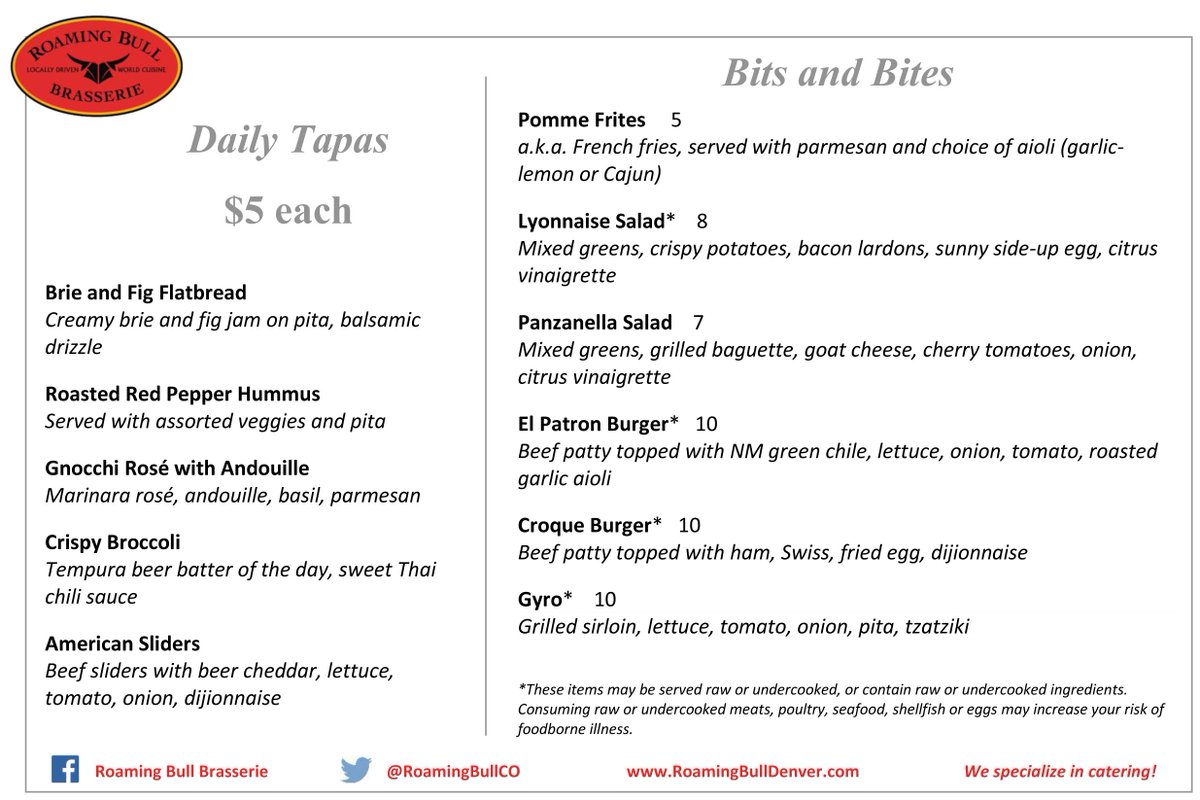 We're at a new location today! Come find us <a href="/BruzBeers/">Bruz Beers</a> until close. We've got an awesome menu planned!