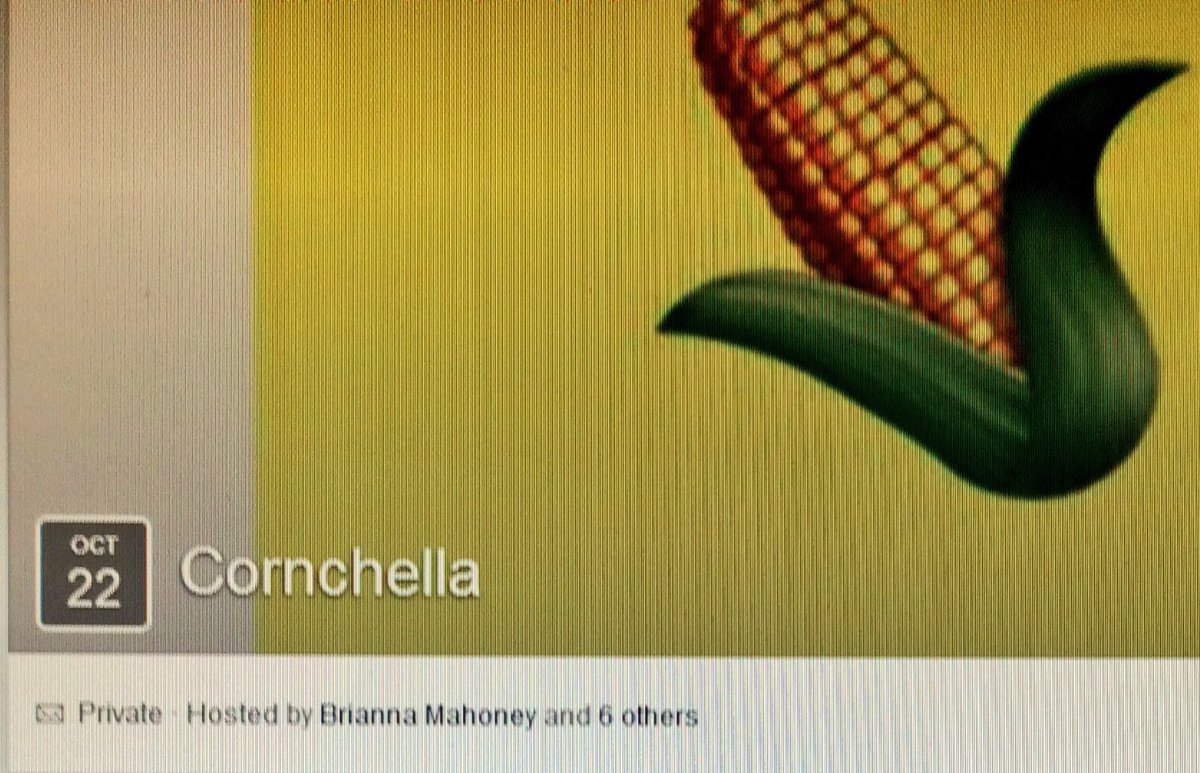 SaintBrendan's tweet photo. Going to #cornchella tomorrow. https://t.co/6xmXwOw0cM