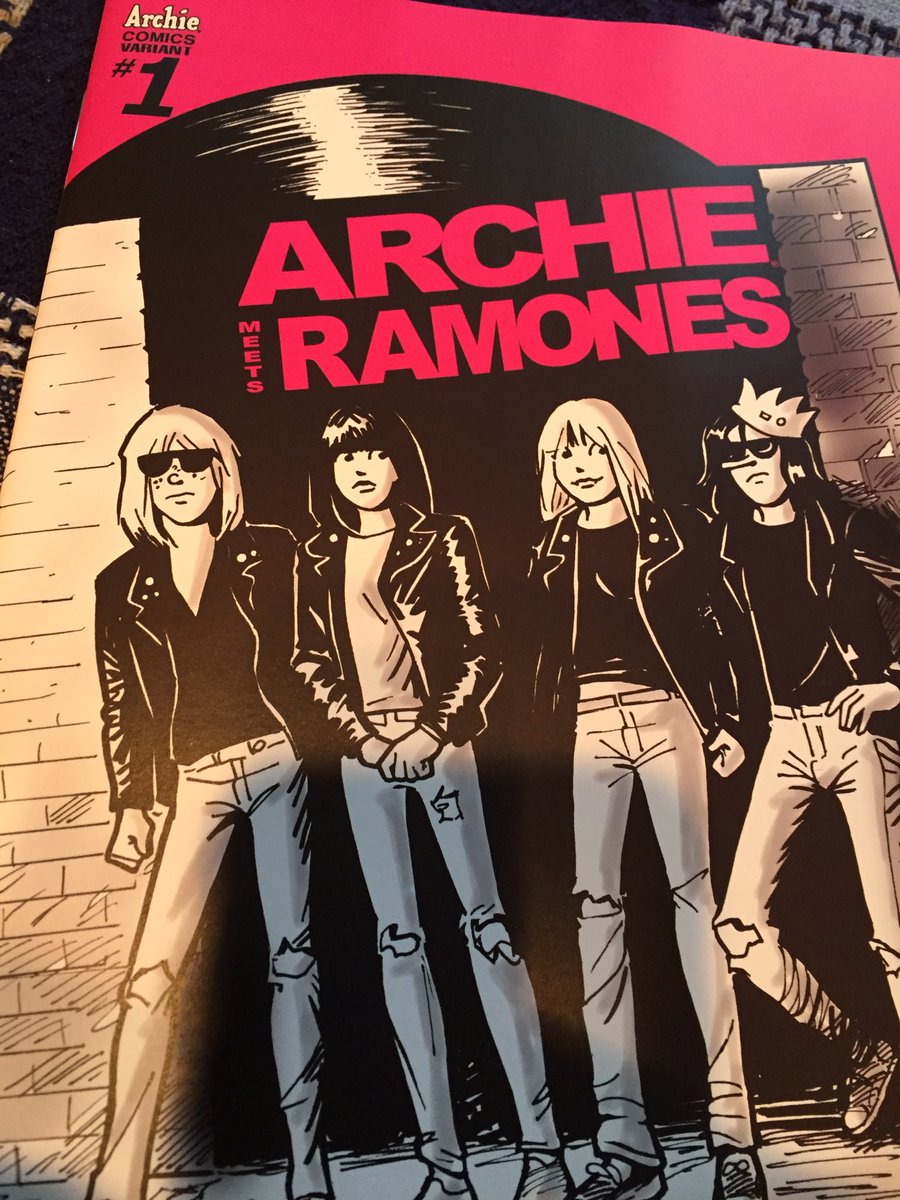 The_Drake's tweet image. My @ArchieComics #ArchieMeetsRamones was $6.66.
I think it's a prelude to an "Archie Meets Satan" one-shot spectacular.