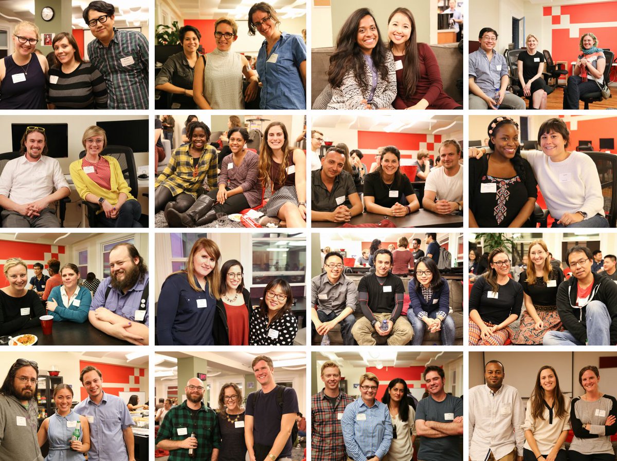 Hackbright's tweet image. Thank you to the 120+ #softwareengineers, #engineering managers, & handful of CEOs for volunteering to mentor at Hackbright! #changetheratio