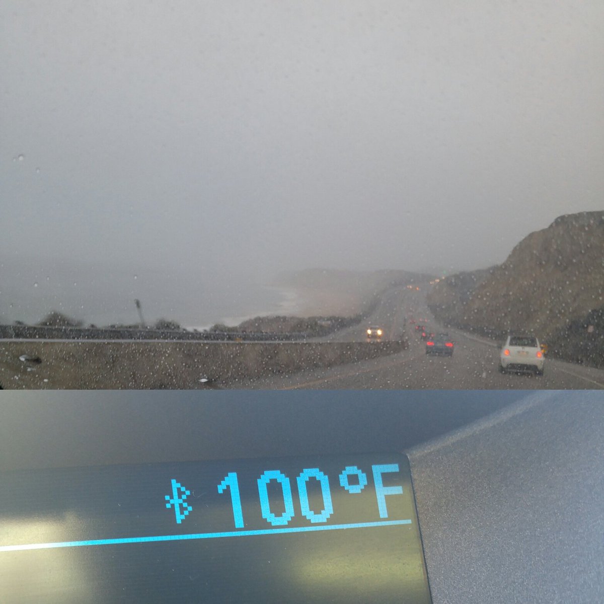 TenacyShadow's tweet photo. This is why California sucks... One day it's raining all day then the next it's 100 degrees. #fml #thisweathersucks #illstayindoorsforever https://t.co/cdCFX15uCw