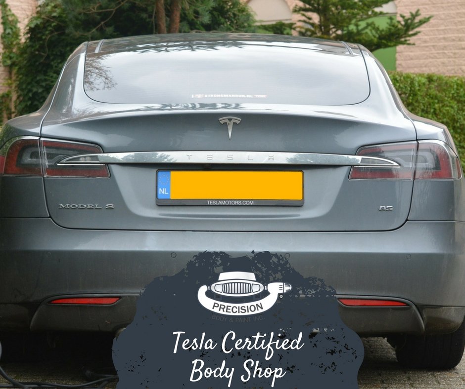 precisionab's tweet image. Precision Body &amp;amp; Paint is a Recognized Tesla Repair Body Shop. We have invested in the training, tools and technology #tesla