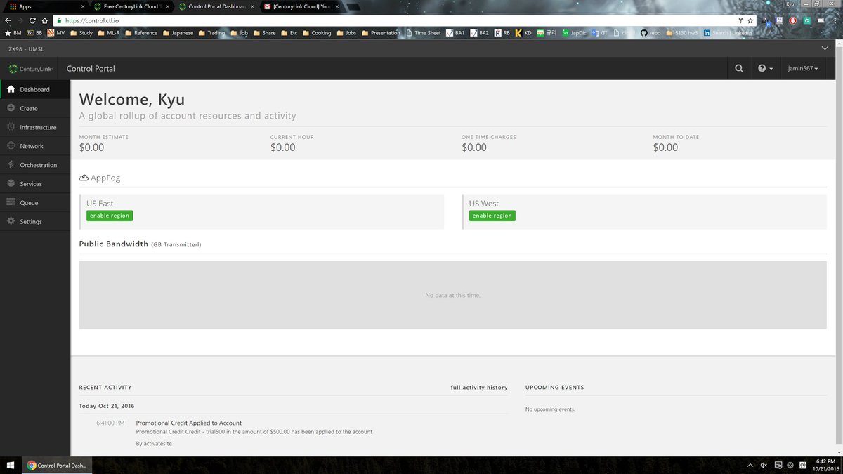 Shout out for Century Link for free cloud service for globacl hack6!  #Centurylink #globalhack6  #Team_Tuxedo_Tshirt