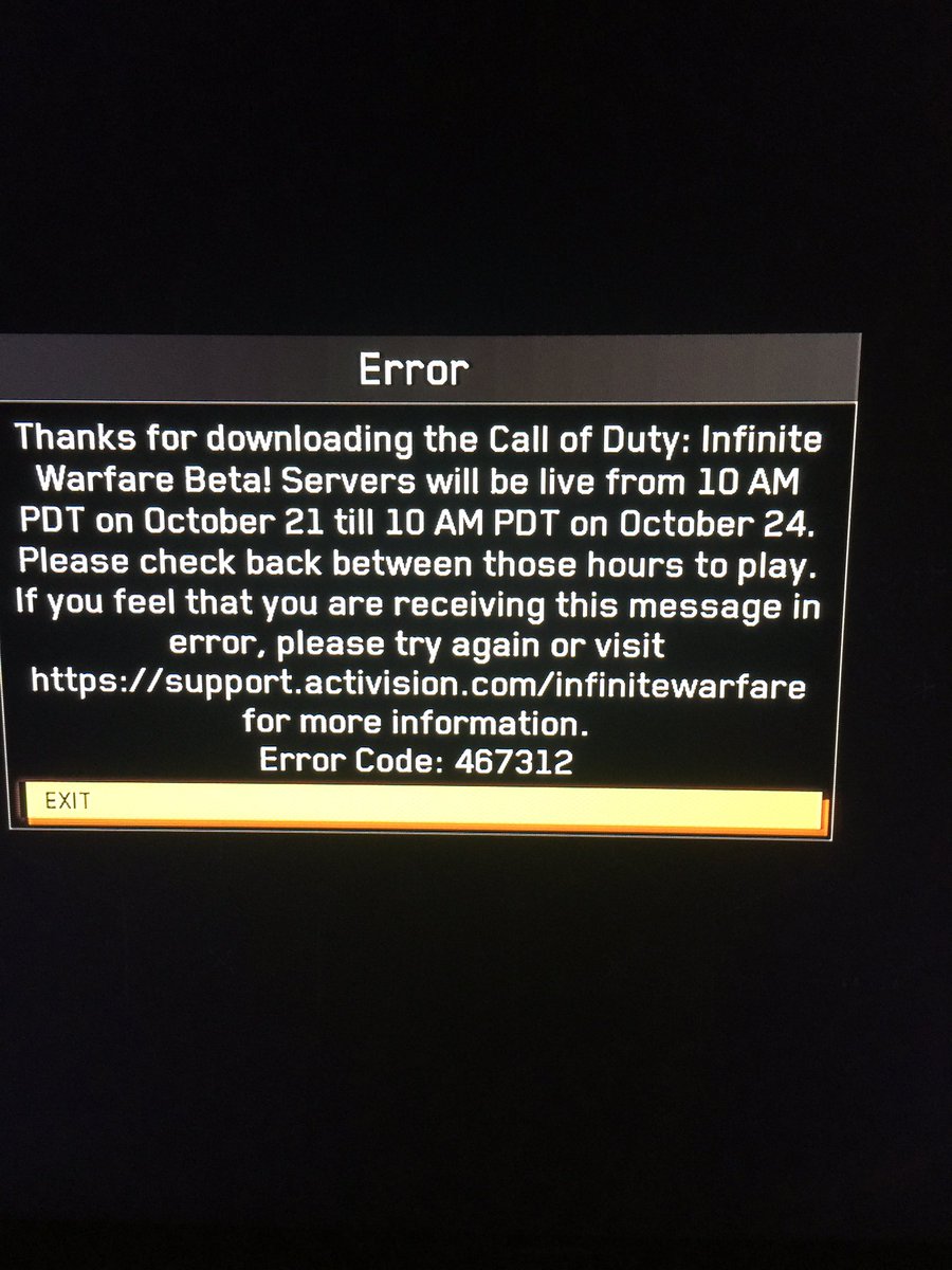 #InfiniteWarfare #iwbeta