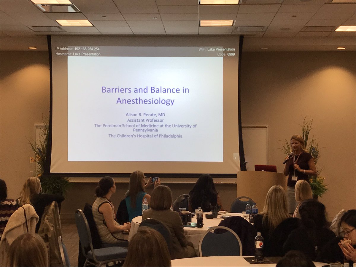 kristinligda's tweet photo. Alison Perate discusses barriers and balance in #anesthesiology at #WIA16 with @womenMDinanesth #Anes16 #WIAnes16 #womeninanesthesiology https://t.co/SSbdL6S1RW