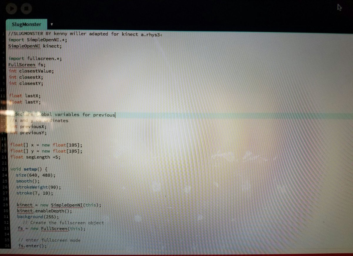 asandoval_2017's tweet photo. Found a existing code that interested me to tweak that uses the kinect hand tracking feature. #accessing information #hthcvengineering https://t.co/4Bvu7NaHbu