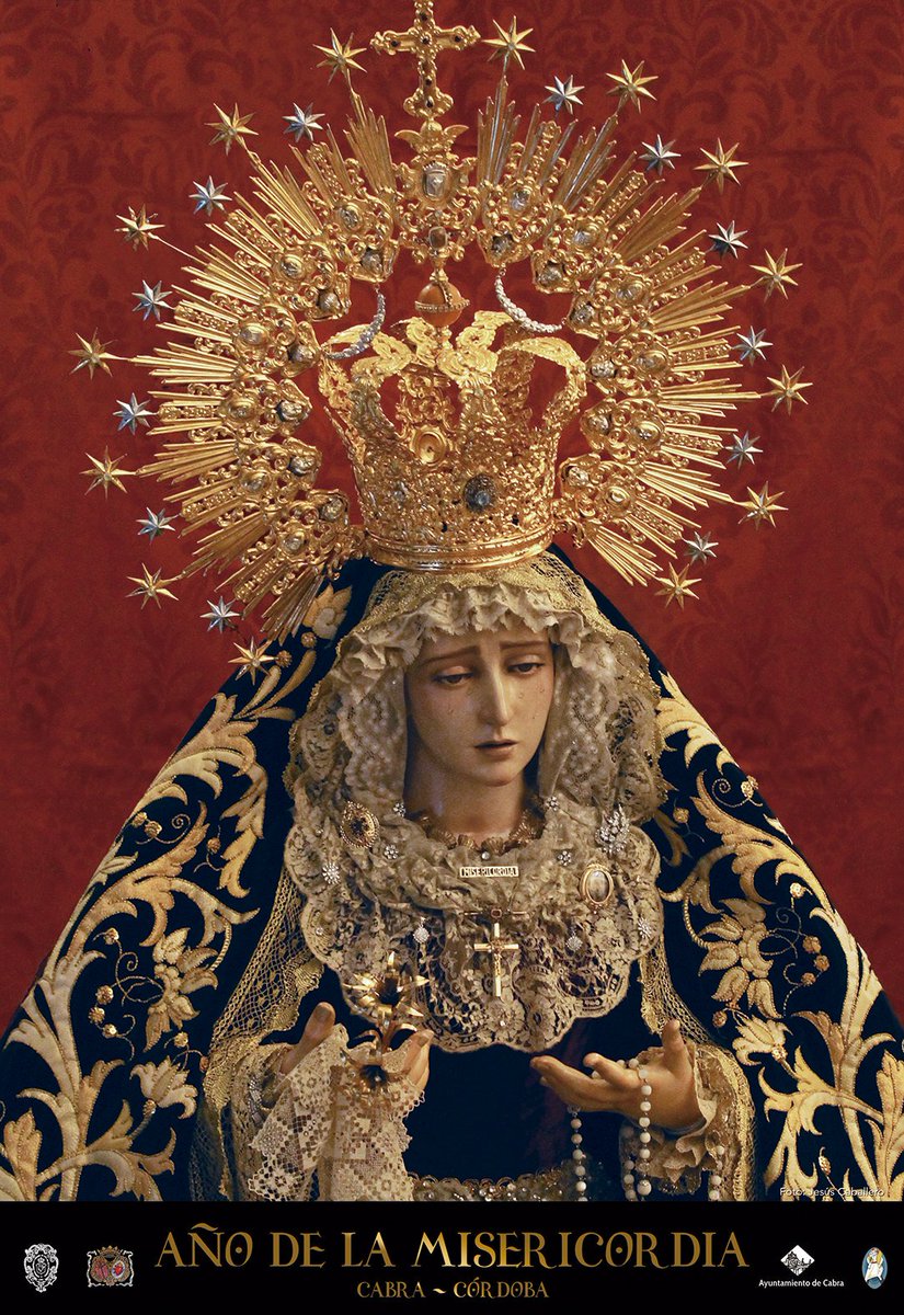 lampa84's tweet photo. Cartel de la @hycmisericordia de cabra. con motivo de loss actos del año Santo de la Misericordia. https://t.co/ei6NxEQnwn