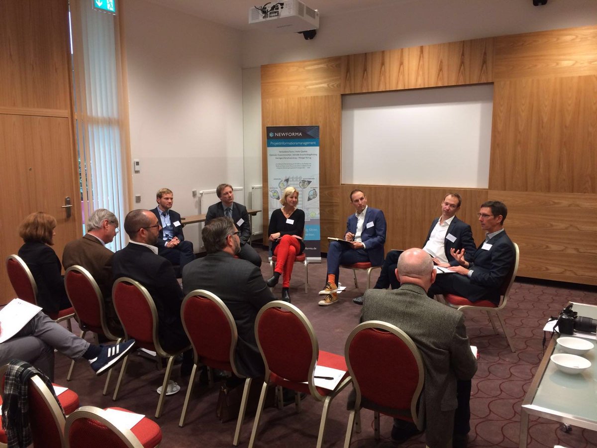 jimforester's tweet photo. Digitalization in DACH for #ProjectInformation in Munich: One of the best discussions yet on this topic! Thanks @Newforma! https://t.co/7HamNvljDZ
