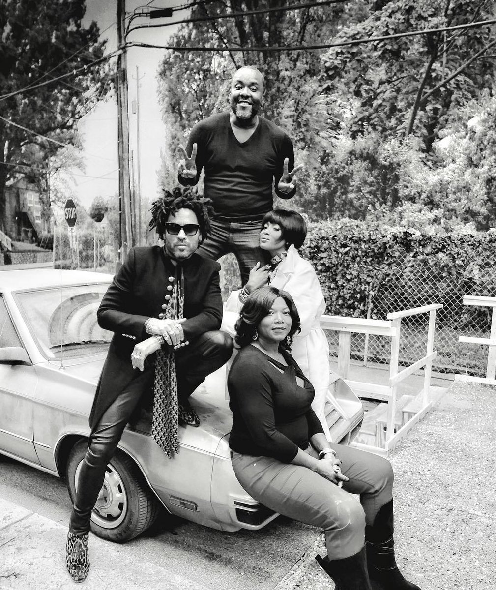 STAR's tweet photo. This is quite the #STAR-studded squad! https://t.co/iTLbO5Veju @NaomiCampbell @leedanielsent @LennyKravitz @IAMQUEENLATIFAH https://t.co/vPwcewSYSi