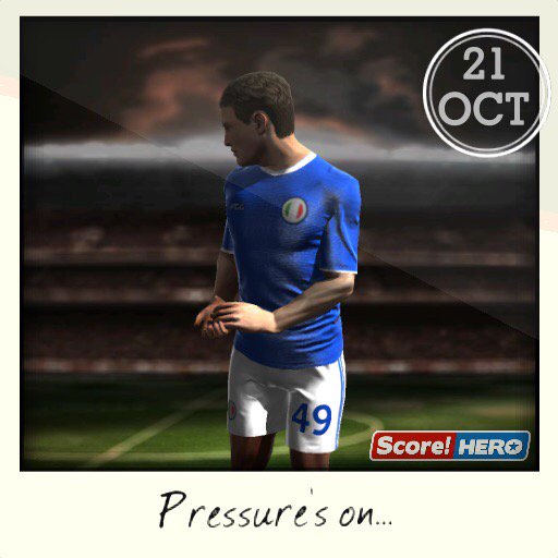 Maff_717's tweet photo. Pressure's on... #scorehero https://t.co/sHN0zr5XKa https://t.co/QwvOs1FROs