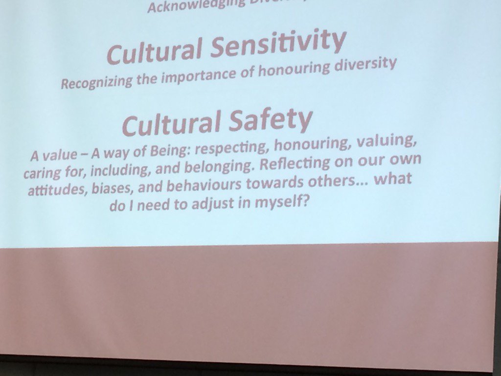 Cultural safety contains inclusive language #SOGI123