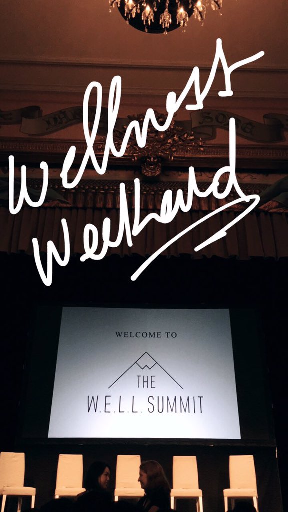 jthebeatfreak's tweet photo. @wellsummit in NYC for a weekend of thoughtful self love and of course, wellness #bewell #wellsummit16 https://t.co/O9ZH358HKX