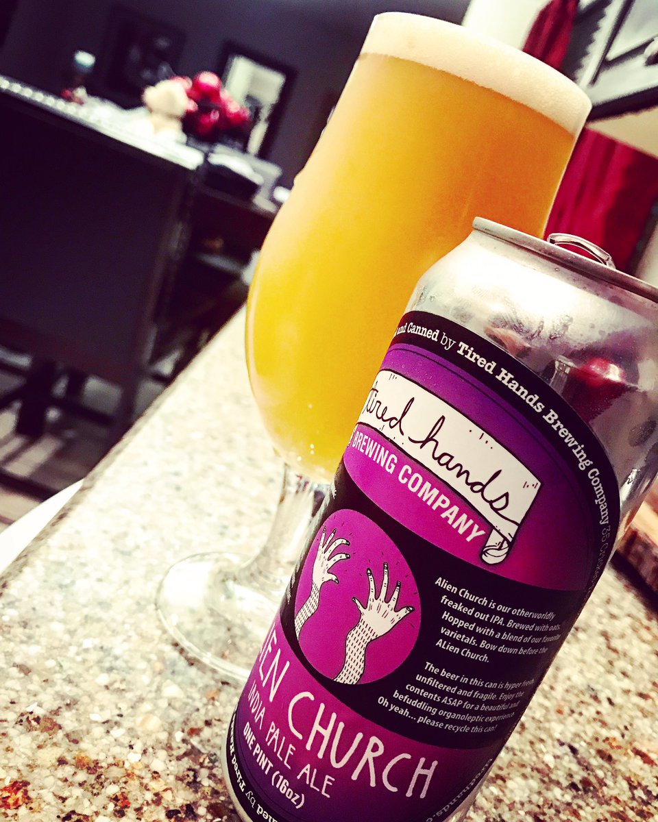 AllAshworth's tweet image. #AlienChurch @tiredhandsbeer
