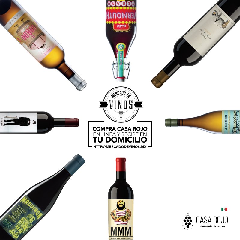 Compra #vinos #CasaRojoMX en línea y recibe en tu domicilio con <a href="/MercadoVinosMX/">Mercado de Vinos</a> / Todo inicia con este click goo.gl/yWFE2k 👈