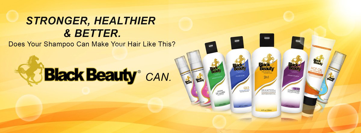 Concerned about your hair? Use our Black Beauty Products to achieved a Strong, Healthier and Better Hair!
only #BLACKBEAUTYcan :)