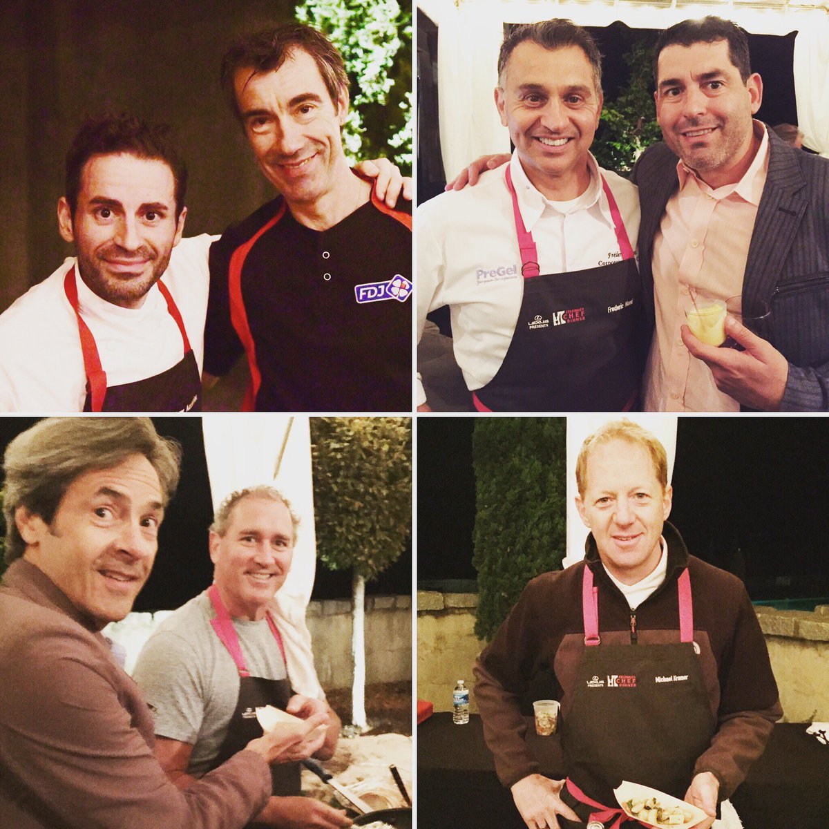 It was great sharing the kitchen with these masters tonight! <a href="/mattaccarrino/">matthew accarrino</a> <a href="/chefkramer/">michael kramer</a> <a href="/TrattoriaLucca1/">Trattoria Lucca</a> <a href="/MontiFrederic/">Frederic Monti</a>