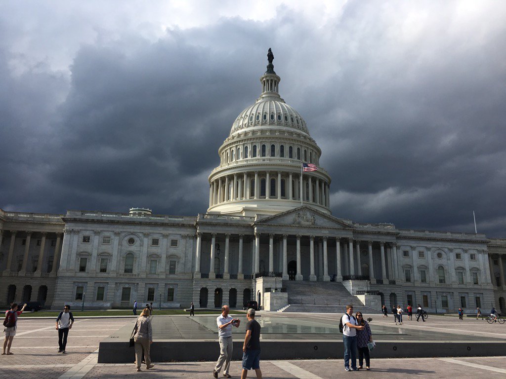 sethirby's tweet photo. #CLSDC2016 skies are darkening? Took this pic today. https://t.co/LAlpjf3CD1