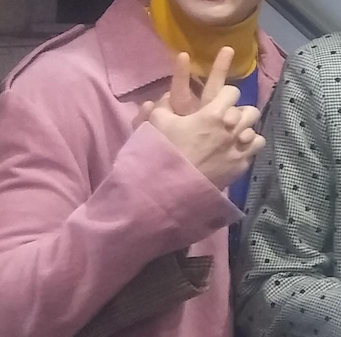 the holding hands saga continues...........