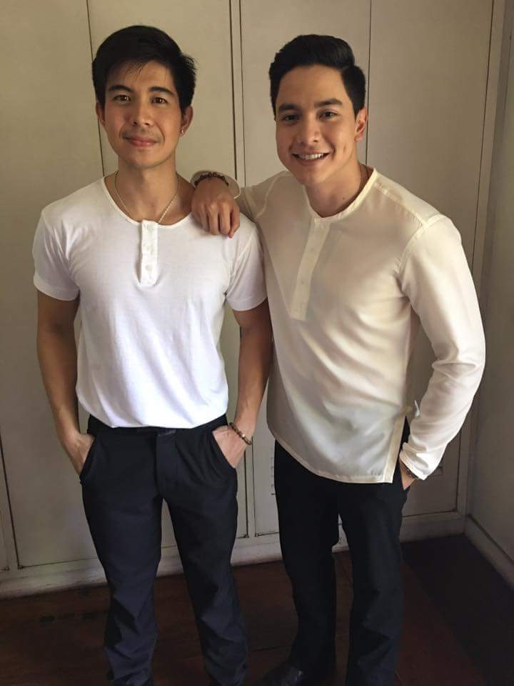officialaldub16's tweet photo. The bestman and the groom 😍😍😍 bakit ganyan kayo ang gwapo nyo @aldenrichards02 rodjun #ALDUBWedding https://t.co/38GM3GRimq